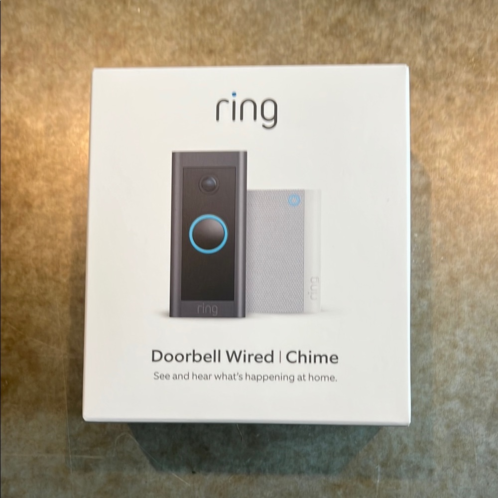 Ring Doorbell Wired with Chime